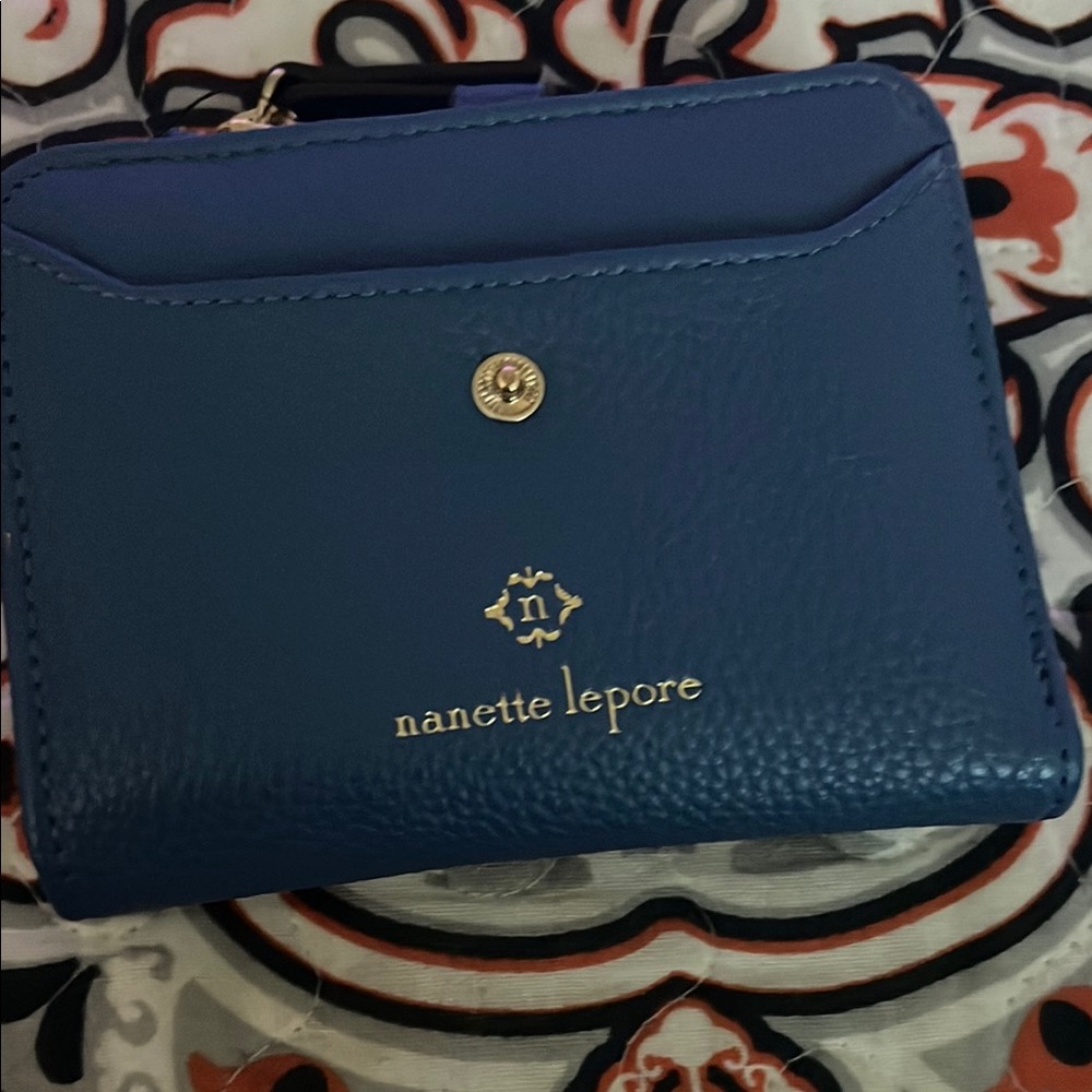 Nanette Lepore Blue Wallet